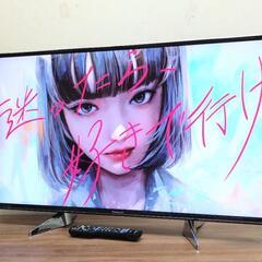 パナソニック 43V型 2017 VIERA 4K対応液晶テレビ TH-43EX750 動作確認済み美品