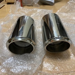 86純正マフラーカッター2本セット