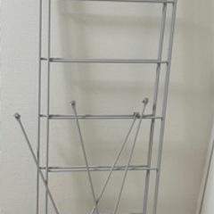 無印良品　スチールユニットシェルフ　グレーの画像