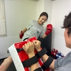 キックボクササイズの動きをとりいれたトレーニングスタジオ♪パーソナルミット大塚の画像