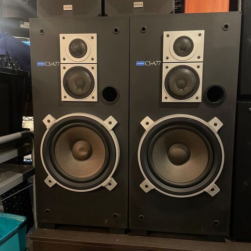 ✨期間限定・特別価格✨PIONEER／パイオニア スピーカー CS-A77 3ウエイ3スピーカーシステム 音響機器
