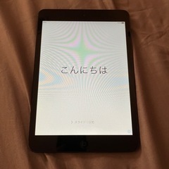 古いiPad mini (wifi仕様)