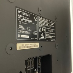 MITSUBISHI 32型 液晶テレビ の画像
