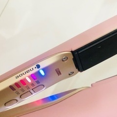 【お値下げ】ジャンク　Panasonic  EH-HS9A-P  パナソニック　ストレートヘアアイロン　の画像