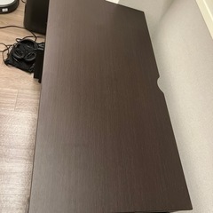 【受け取り者決定】ニトリ デスク(ザッキー 95 DBR/BK)