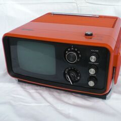 【昭和レトロ】 　白黒テレビ 2台