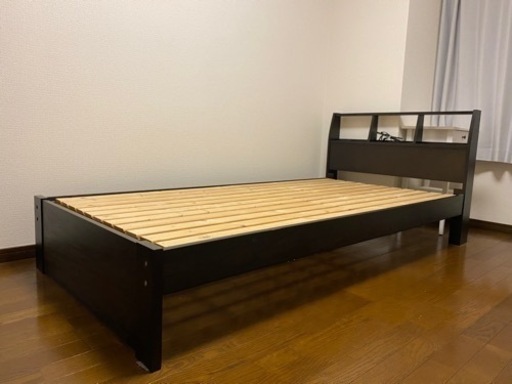 シングルベッド マットレスなし
