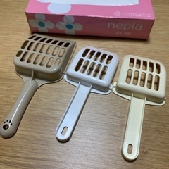 猫トイレ用スコップ　未使用品の画像