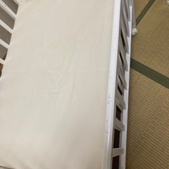 ミニベビーベッド 90×60 KATOJI ホワイトの画像