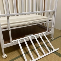 ミニベビーベッド 90×60 KATOJI ホワイトの画像
