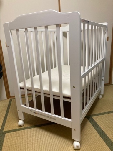 ミニベビーベッド 90×60 KATOJI ホワイト
