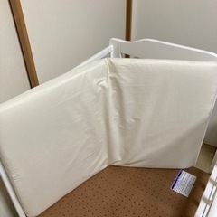 ミニベビーベッド 90×60 KATOJI ホワイトの画像
