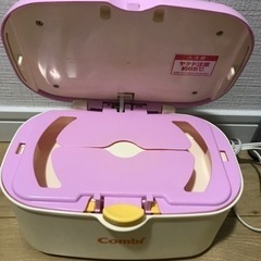 取引決定 あげます おしりふきウォーマー ピンク 通電確認済の画像