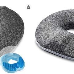 男性女性用セット　姿勢らくー！座布団