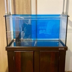 相談中【引取限定】マーフィード　オーバーフロー　90cm 水槽台セット Marfied ※早めに引き取ってくれる方を優先します