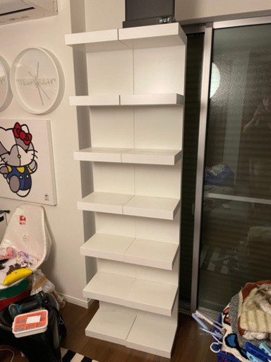 IKEA オープンシェルフ LACK 2台セット