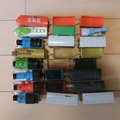 プラレール　おしゃべりトーマスとチャギントン含む車両８セットの画像