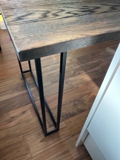 お値下げ！　ダイニングテーブル　インダストリアル　アイアンテーブル