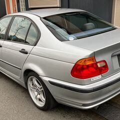 程度の良いE46 BMW 318i 5速マニュアル! Mスポ17インチアルミ! 予備検査取得済! 自賠責25ヵ月込み! の画像