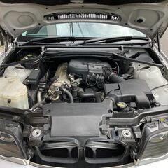 程度の良いE46 BMW 318i 5速マニュアル! Mスポ17インチアルミ! 予備検査取得済! 自賠責25ヵ月込み! の画像
