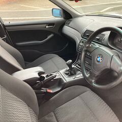 程度の良いE46 BMW 318i 5速マニュアル! Mスポ17インチアルミ! 予備検査取得済! 自賠責25ヵ月込み! の画像