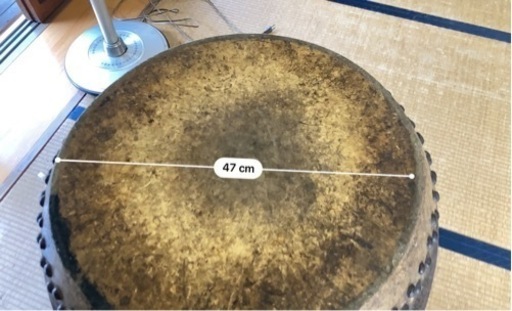 終了】古い和太鼓