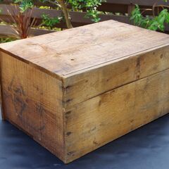 【レア/昭和レトロ】帝國製糖 精糖アンティーク木箱の画像