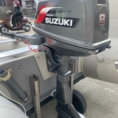 スズキ　船外機　２スト　８馬力