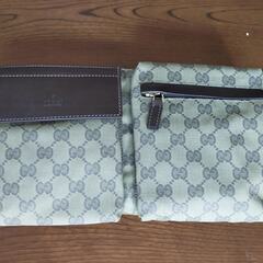 【未使用】グッチ　　ウエストバッグ　GUCCI 　ウエストポーチ　ブランド　バッグ　
