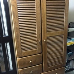 楽天市場】洋服タンス 服吊 幅120cm 日本製 桐 開き戸タイプ