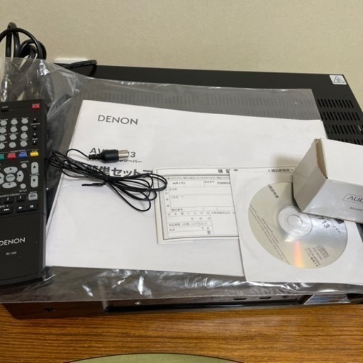 AVアンプ　DENON
