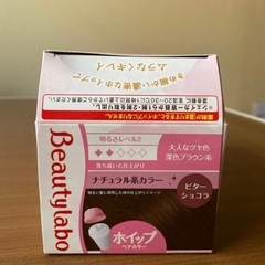 「ビューティラボ ホイップヘアカラー ビターショコラ(1セット)」泡タイプ　ナチュラル系 ホーユーの画像