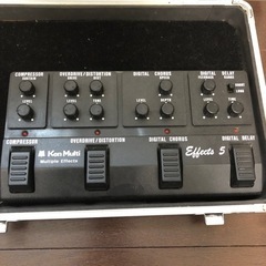マルチエフェクターエドワードアンプ