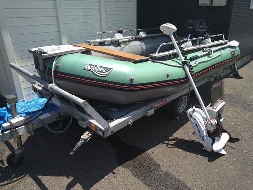 パワーボート（ゴムボート）ミンコタ　トレーラー付き