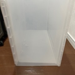 ポリプロピレンクローゼットケース（約幅44×奥行55cm×高さ30cm)の画像