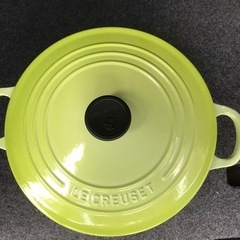 ルクルーゼ鍋22センチ　フランス製の画像