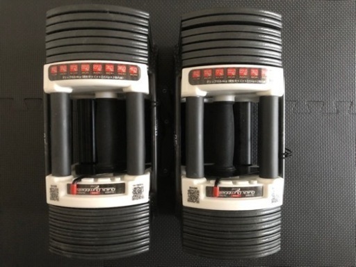 ■セット販売【フラットベンチ】【可変式ブロックダンベル40.5kg x 2個】トレーニング用