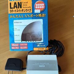 LAN　スイッチングハブの画像
