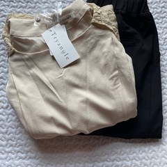 【値下げしました】パンツドレス（マタニティ対応）結婚式 お呼ばれドレスの画像