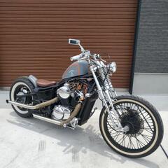 スティード400 VLS  スプリンガー フルカスタム SUキャブ