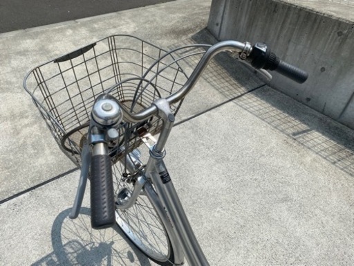 丸石 6段 変速 26インチ 中古 自転車 学生 シティサイクル マルイシ
