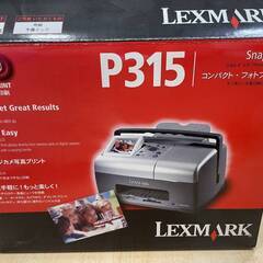 LEXMARK レックスマーク コンパクト・フォトプリンタ P315 SnapShot ジェットプリンター 未使用品の画像
