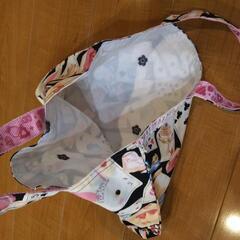 ハンドメイド 子供 手提げバッグ+巾着セットの画像