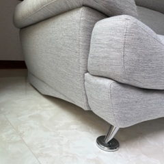 2人掛けソファー　ニトリの画像