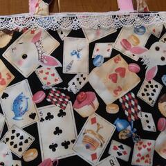 ハンドメイド 子供 手提げバッグの画像