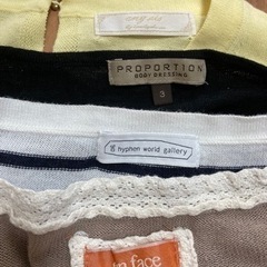 レディース 長袖ニット等  4点セットの画像