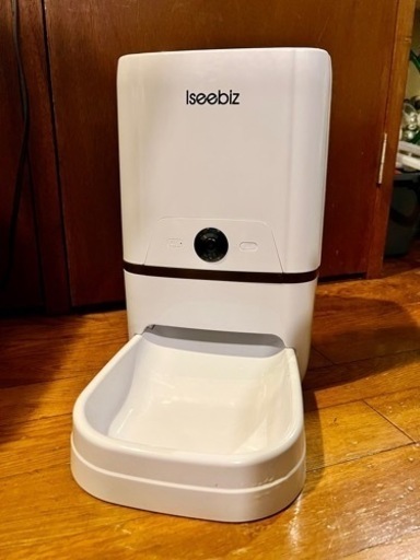 ペット自動給餌器 カメラ・音声付き Iseebiz