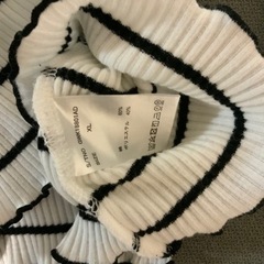 キッズ　グローバルワーク　ボーダーカットソー　サイズXL(120〜130センチ)の画像