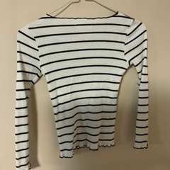 キッズ　グローバルワーク　ボーダーカットソー　サイズXL(120〜130センチ)の画像