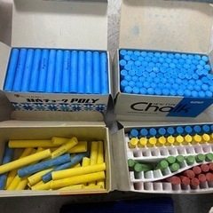 羽衣チョーク　青　黒板消し　0円‼️無料で差し上げます❗️